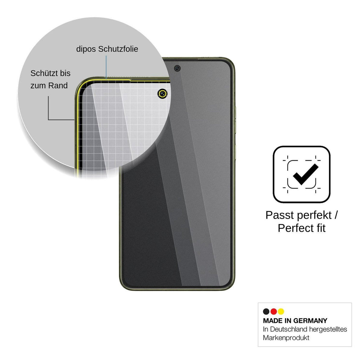 Screen Protector for Motorola Signature 27 Privacy Filter 4-Way Protection dipos