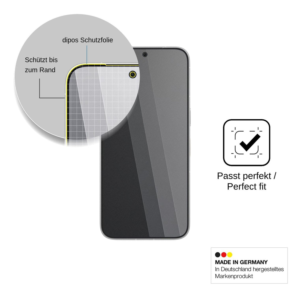 Screen Protector for Nubia NaviX Ultra Privacy Filter 4-Way Protection dipos