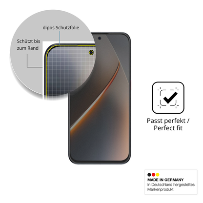 Schutz gegen Kratzer auf dem Nubia Neo 5 5G Glas durch Schlüssel oder Ähnliches