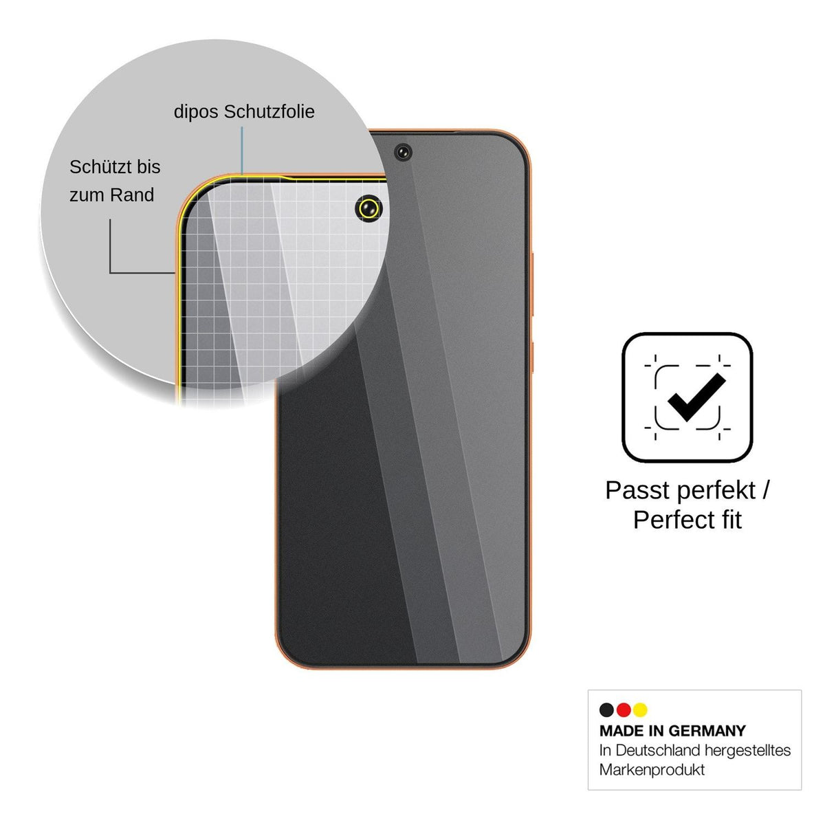 Screen Protector for Oppo K14 Plus Privacy Filter 4-Way Protection dipos