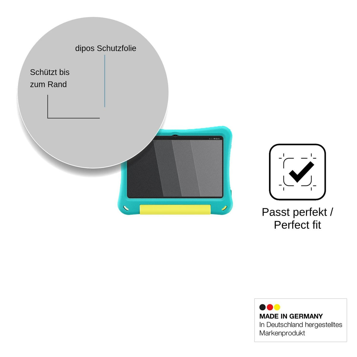 Screen Protector for PLOYER 1061D Privacy Filter 4-Way Protection dipos