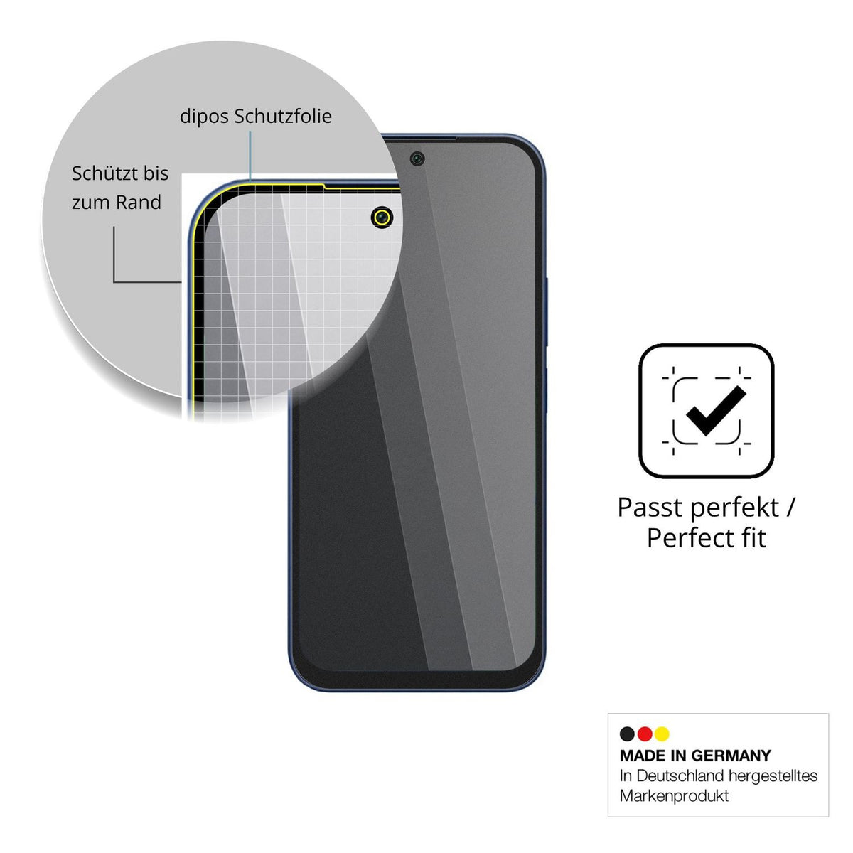 Schutz gegen Kratzer auf dem Redmi 17 4G Glas durch Schlüssel oder Ähnliches