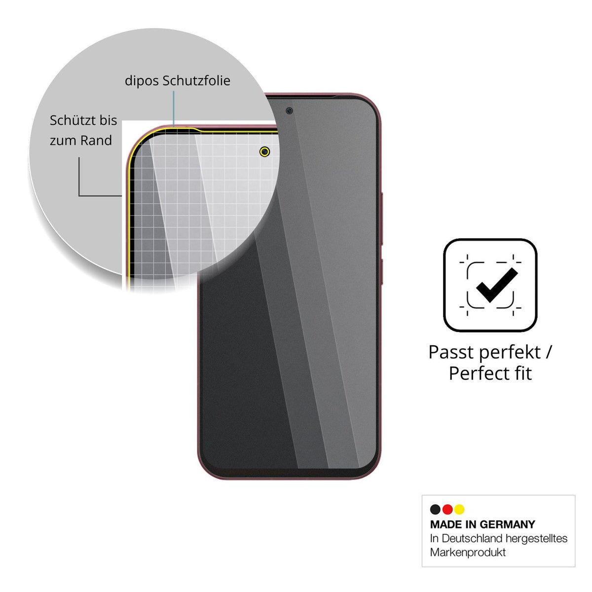 Schutz gegen Kratzer auf dem Redmi K100 Pro Max Glas durch Schlüssel oder Ähnliches