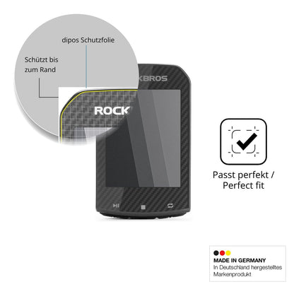 Schutz gegen Kratzer auf dem ROCKBROS M1 Pro Glas durch Schlüssel oder Ähnliches