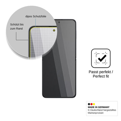 Screen Protector for Samsung Galaxy Z Flip4 5G Inside Privacy Filter 4-Way Protection dipos