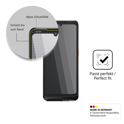 Schutz gegen Kratzer auf dem Sunmi P3 Air Glas durch Schlüssel oder Ähnliches