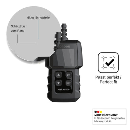 Screen Protector for Topdon ArtiLink 300 Privacy Filter 4-Way Protection dipos