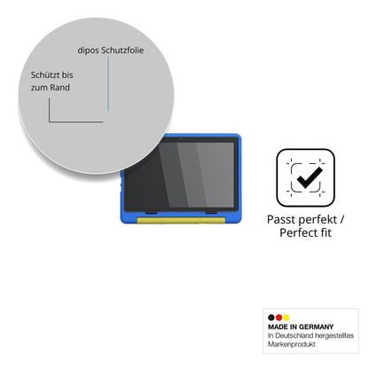 Schutz gegen Kratzer auf dem TT.KIDS Android 16 Kinder Tablet 10.1 Zoll Glas durch Schlüssel oder Ähnliches