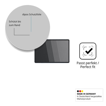 Schutz gegen Kratzer auf dem UXD Tablet 10.1 Android 15 4G LTE Glas durch Schlüssel oder Ähnliches