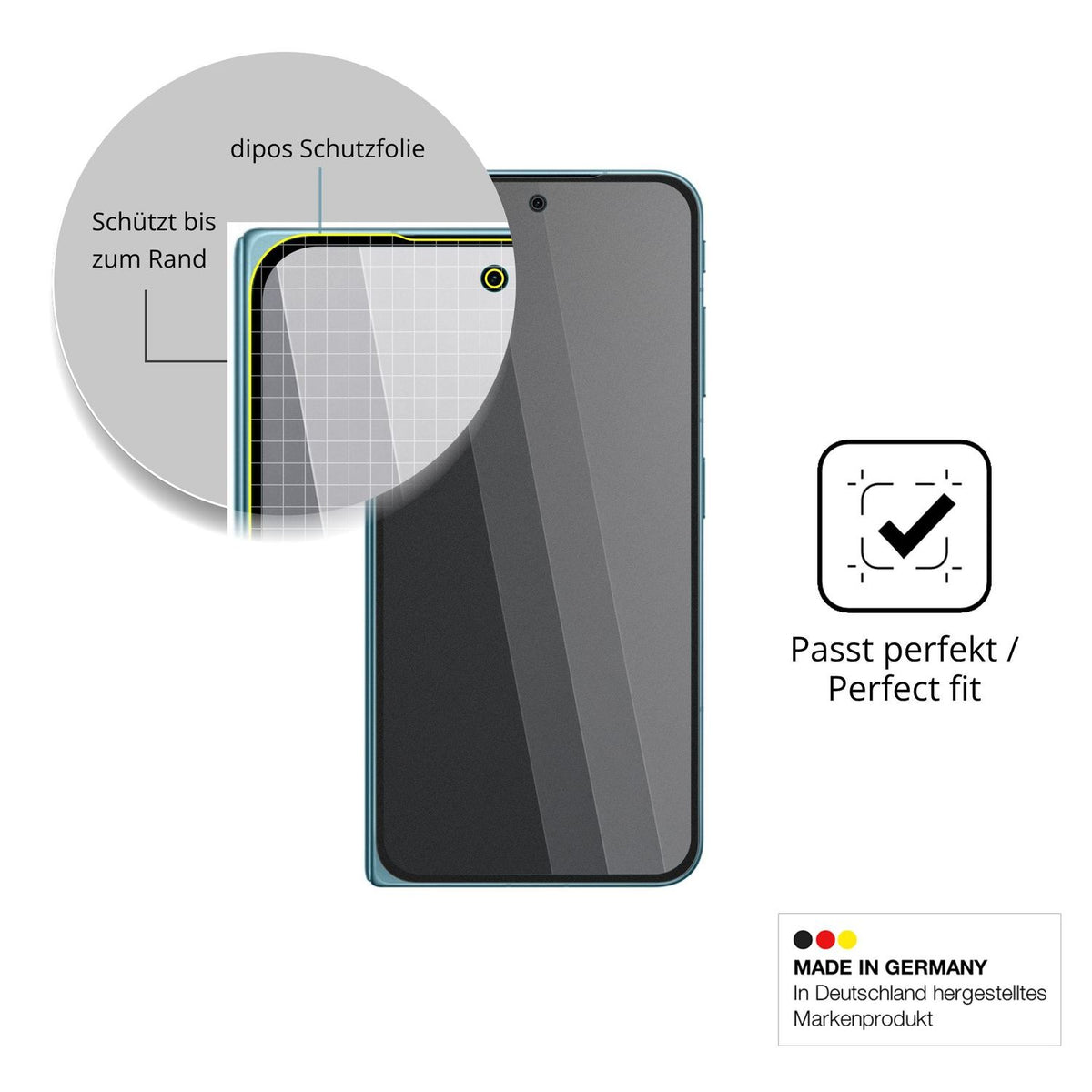 Schutz gegen Kratzer auf dem Vivo X Fold6 Aussenseite Glas durch Schlüssel oder Ähnliches