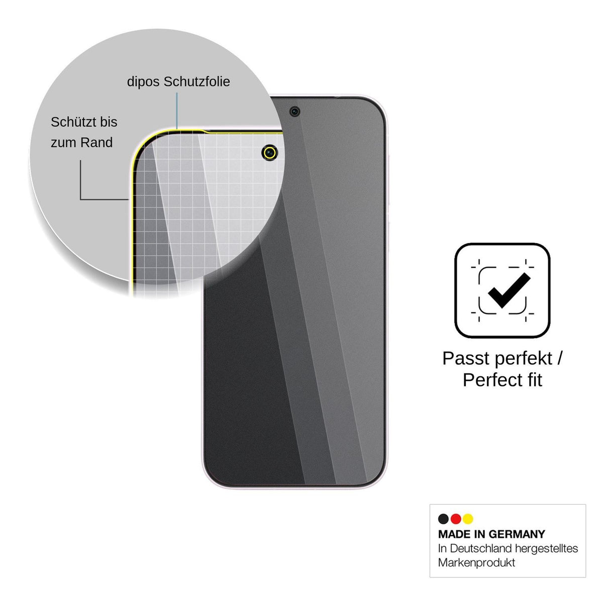 Screen Protector for Vivo X500 Privacy Filter 4-Way Protection dipos