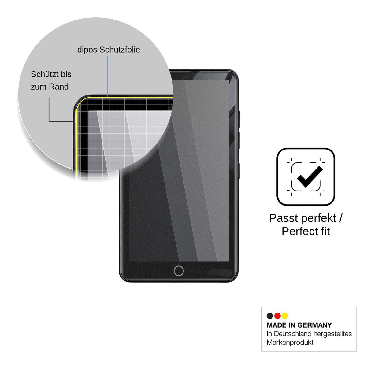 Screen Protector for WAHYTKU W10 Privacy Filter 4-Way Protection dipos