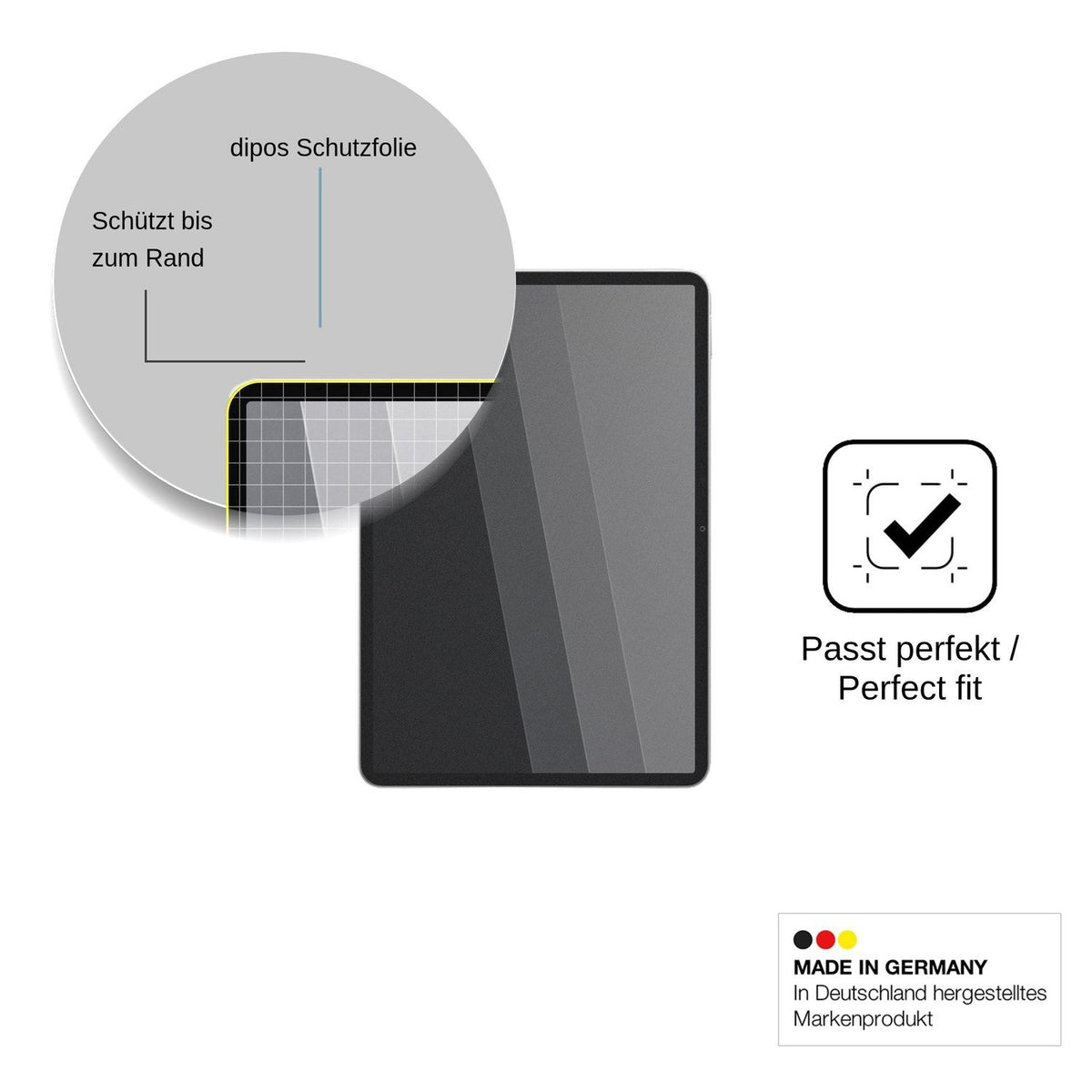 Screen Protector for Xiaomi Pad 9 Privacy Filter 4-Way Protection dipos