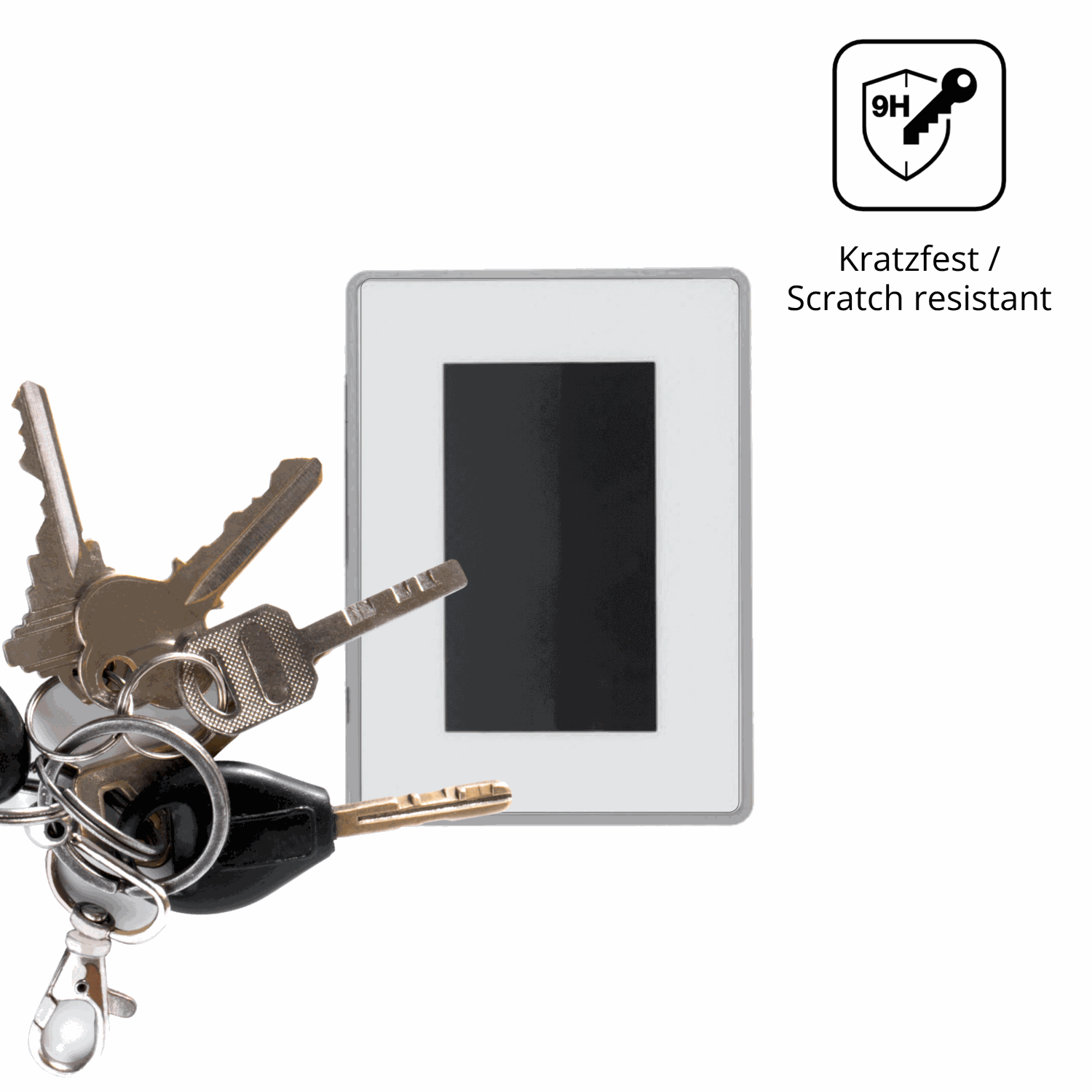 dipos Displayschutz für BUCHER automation JetView 1004, mattierte Oberfläche, robuste Festigkeit und perfekte Passform