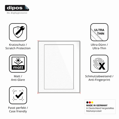 2x Screen Protector for BUCHER automation JetView 1010 Protection Anti Glare 