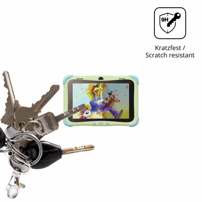 dipos Displayschutz für BWJBSW KT802, transparente Oberfläche, perfekte Passform auch für die Rundungen