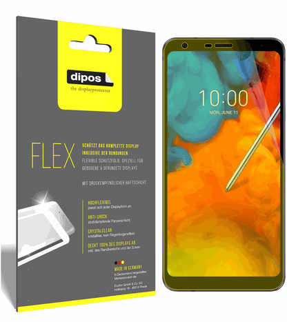 3x Screen Protector for LG Q Stylus Protective Film covers 100% dipos Flex