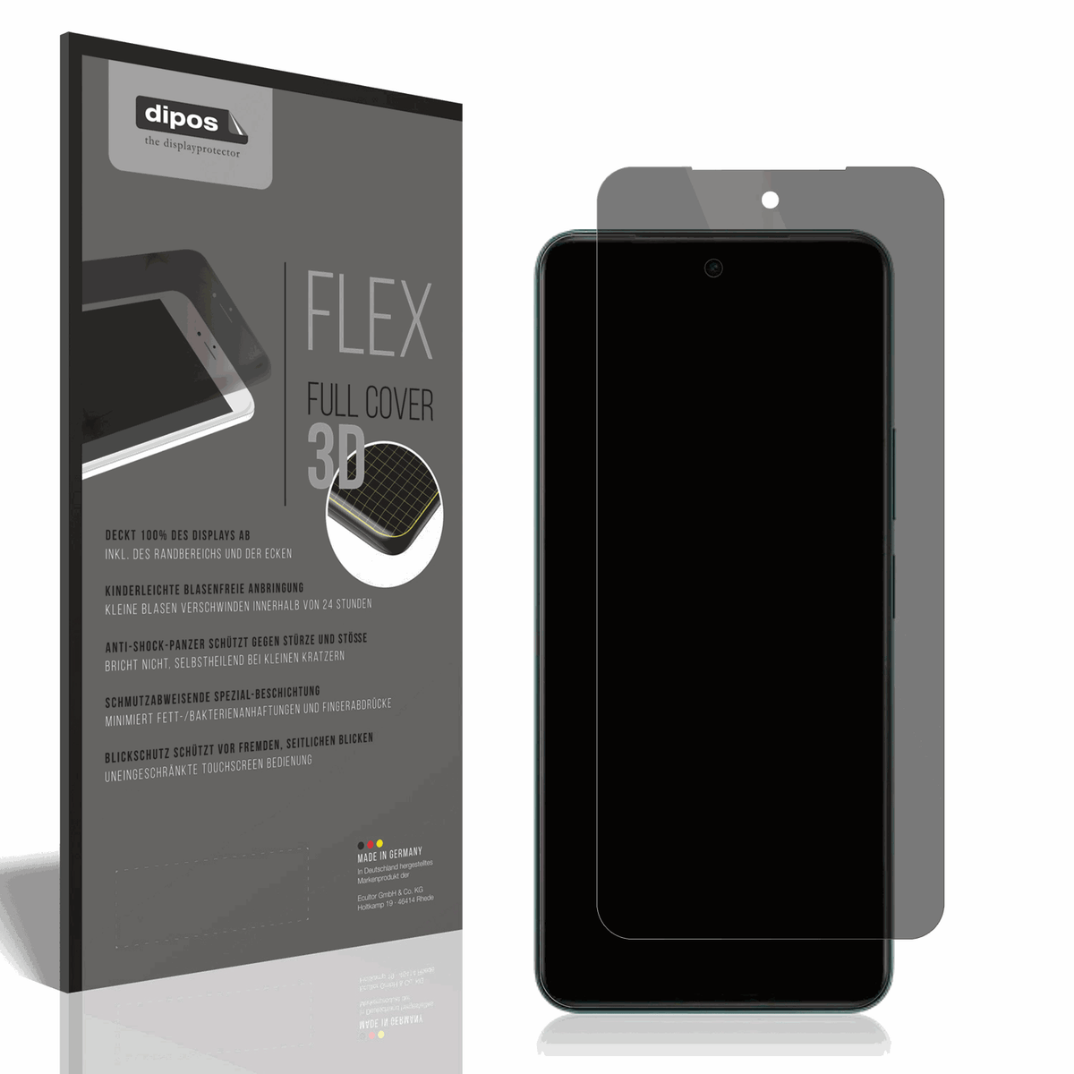 Full Cover Privacy Film for Vivo Y39 5G Screen Protector Anti-Shock