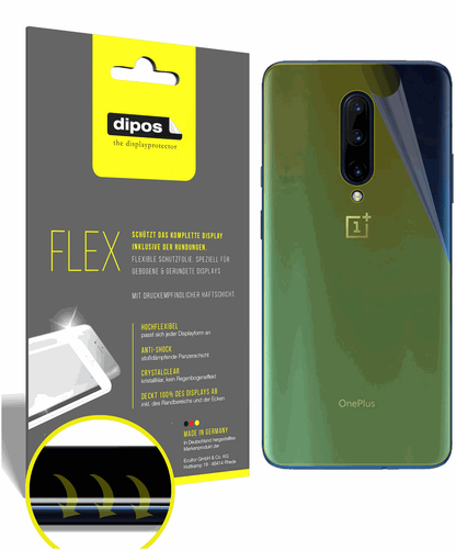 3x Screen Protector for OnePlus 7 Pro back Protective Film covers 100% Flex