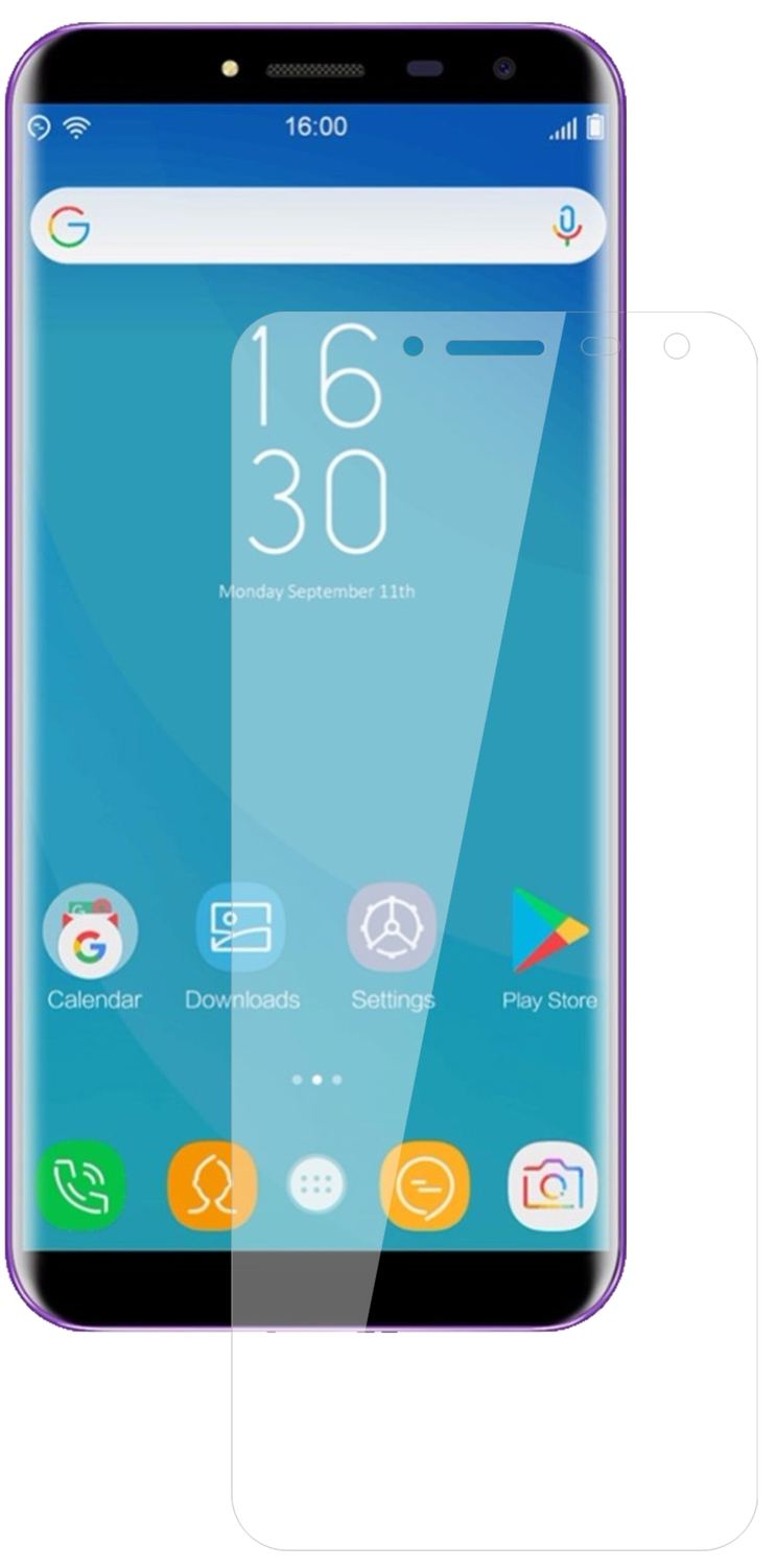 2x 9H Clear Screen Protector for Oukitel C8 – Shatterproof, Crystal Clear | dipos