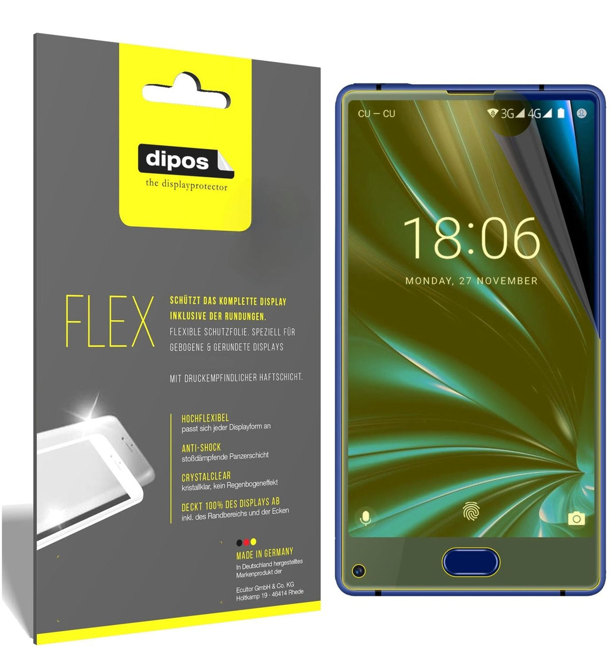 dipos FLEX 3x Clear Screen Protector for Doogee MIX Lite