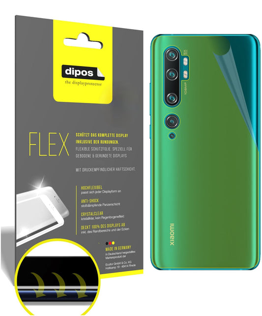 2x Screen Protector Xiaomi Mi CC9 Pro back Protective Film covers 100% dipos