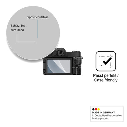 2x Screen Protector for Camtryzine WD02-R10 matte Flexible Glass 9H dipos