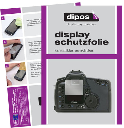 2x Screen Protector for Canon Eos 10D Protection Crystal Clear dipos