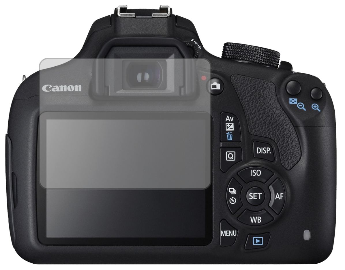 2x Screen Protector for Canon EOS 1200D Protection Anti Glare dipos