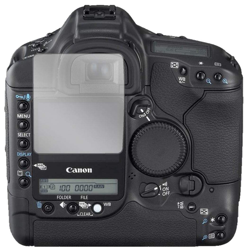 2x Screen Protector for Canon Eos 1DS Mark III Protection Crystal Clear dipos