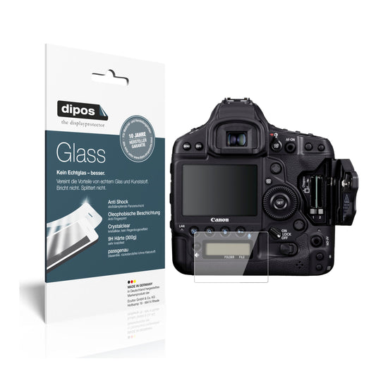 2x 9H Schutzfolie für Canon Eos 1DX Panzerfolie