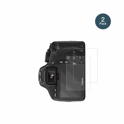 CanonEOS 550D mit aufgebrachter dipos Panzerfolie, die lästige Fingerabdrücke minimiert