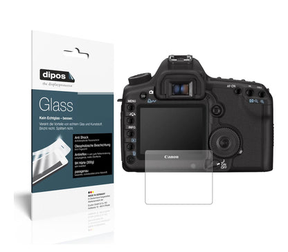 2x 9H Matte Screen Protector for Canon Eos 5D Mark II – Anti-Glare, Shatterproof | dipos