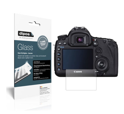 Matte Displayschutzfolie von dipos passend für Canon EOS 5D Mark III, 9H kratzfest und blasenfrei montiert