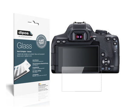 2x Screen Protector for Canon EOS 850D Flexible Glass 9H dipos