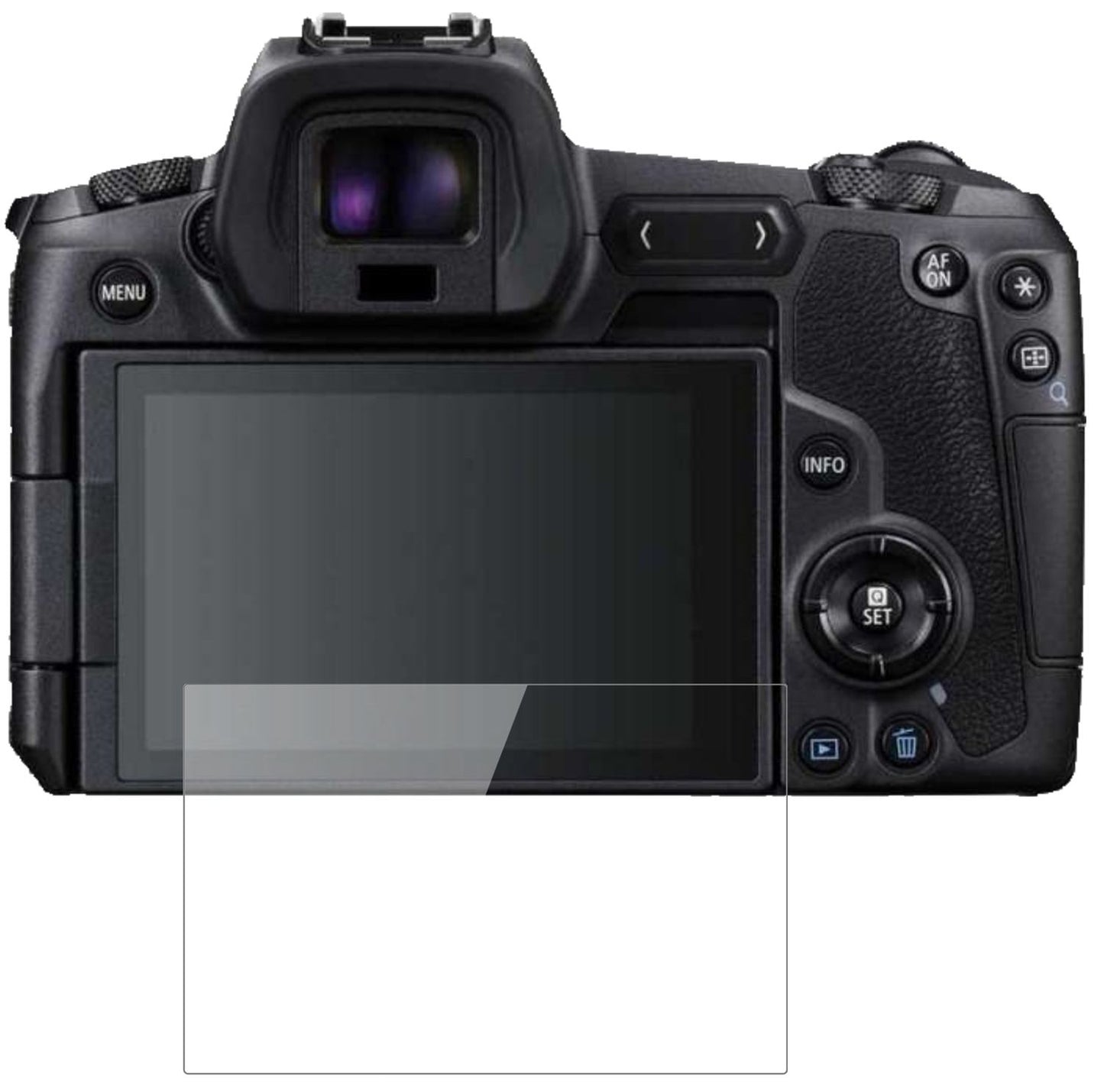 Screen Protector for I Canon EOS R I Flexible Glass I Film I 9H I Cover I dipos