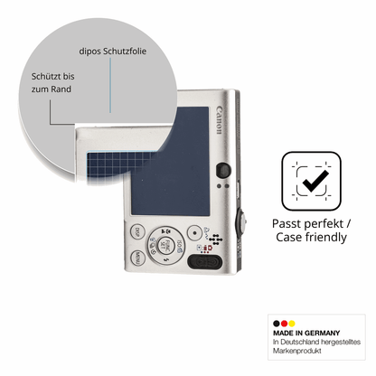 Schutzglasfolie mit optimaler Passform, zur Verwendung mit Hüllen geeignet