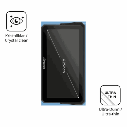 2x Screen Protector for Carpuride W602BS Pro Protection Crystal Clear dipos