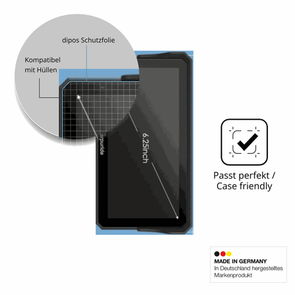 2x Screen Protector for Carpuride W602BS Pro Protection Crystal Clear dipos