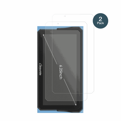 2x Screen Protector for Carpuride W602BS Pro matte Flexible Glass 9H dipos