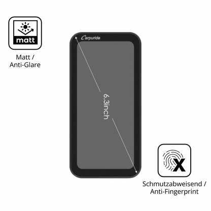 2x Screen Protector for Carpuride W603B 6.3 Zoll Protection Anti Glare dipos