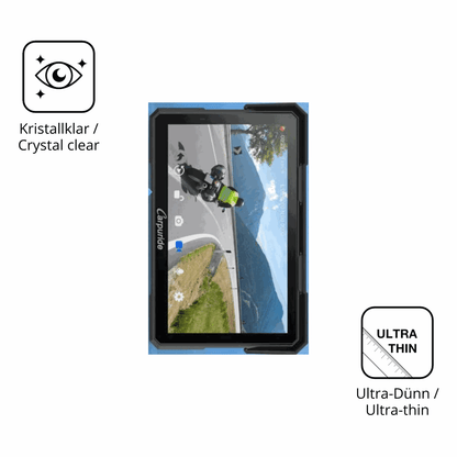 2x Screen Protector for Carpuride W702 Plus 7 Zoll Protection Crystal Clear 