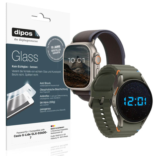 2x 9H Schutzfolie matt für Casio G-Lide GLX-S5600-7 Panzerfolie