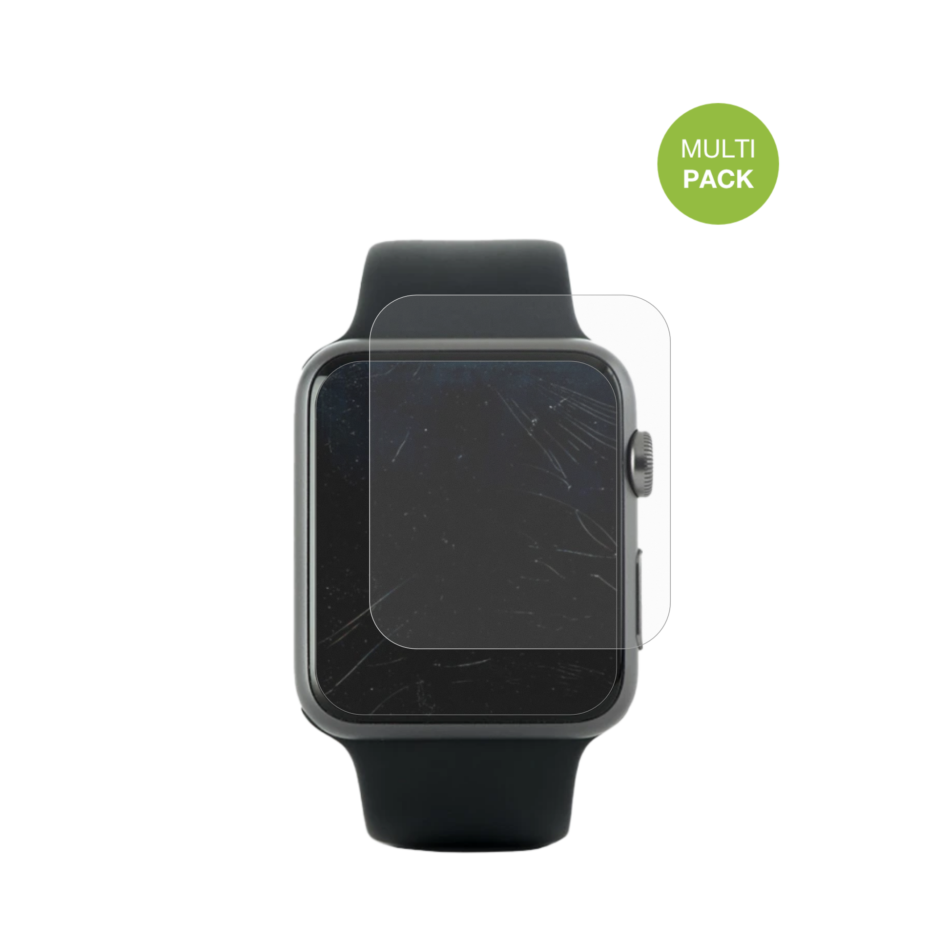 CasioG-Shock GM-2100M mit aufgebrachter dipos Displayschutzfolie, die lästige Fingerabdrücke minimiert