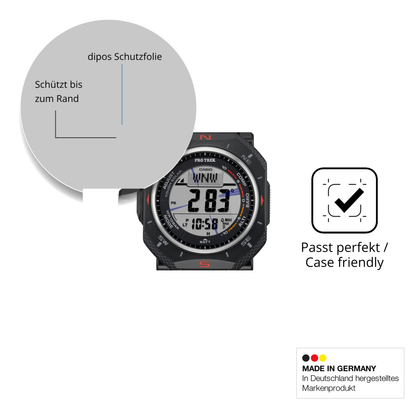 Besonders flexibler Displayschutz mit Anti-Shock-Schicht im Materialmix