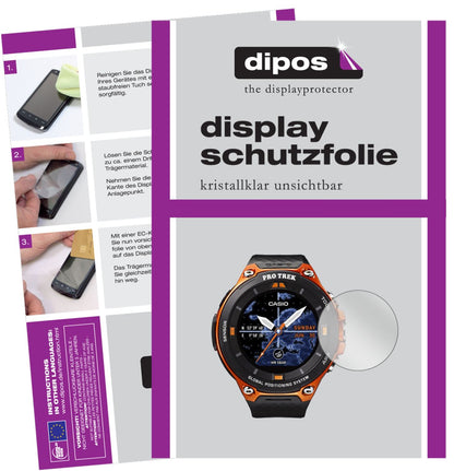 Perfekte Passform und ultimative Qualität: Unser 9H Panzerglas bietet Schutz für Casio-WSD-F20