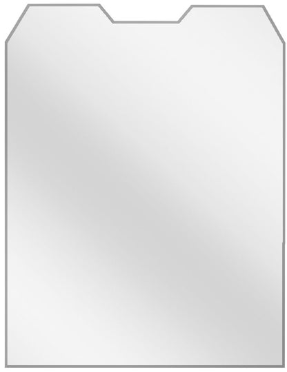 dipos Displayschutz für Caterpillar CAT B30, transparente Oberfläche, geringe Dicke und perfekte Passform