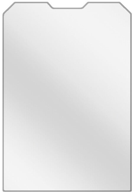 dipos Displayschutz für Caterpillar CAT B35, transparente Oberfläche, geringe Dicke und perfekte Passform