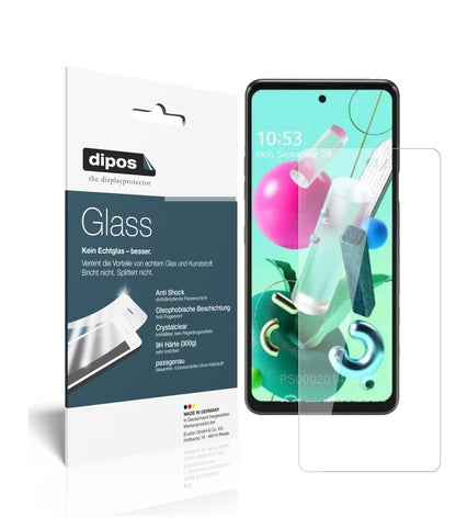 9H Clear Screen Protector for LG Q92 – Shatterproof, Crystal Clear | dipos