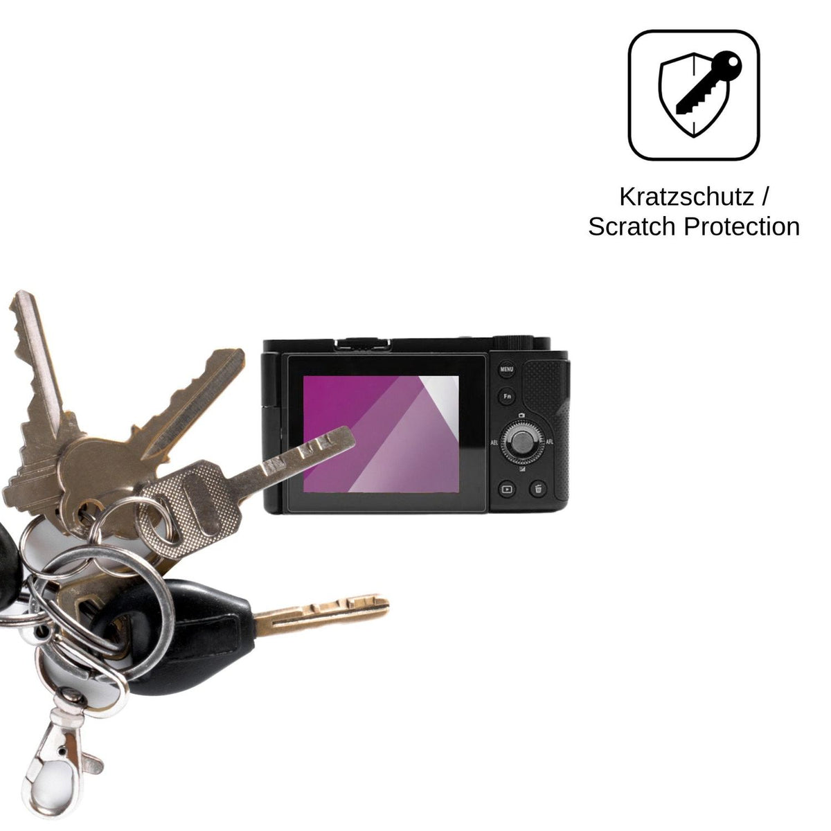 4x Screen Protector for AgfaPhoto Realishot C130 Protection Crystal Clear dipos